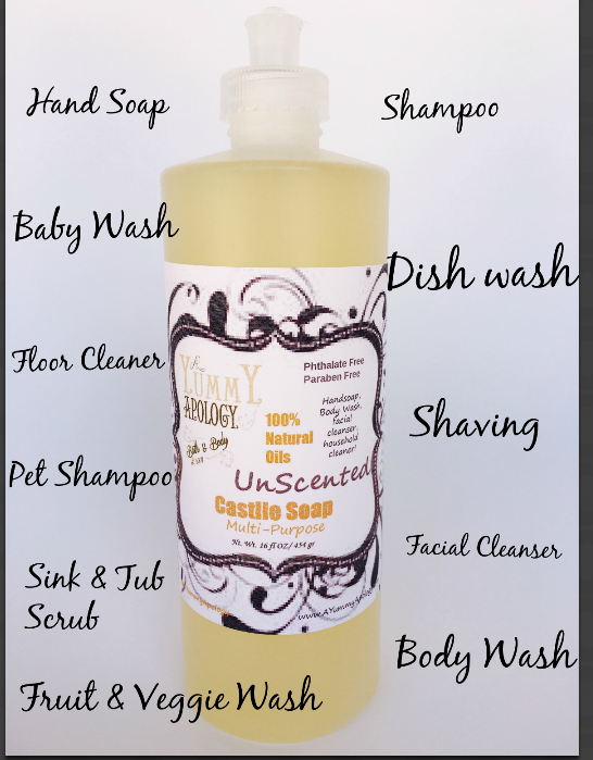 Very Versatile Castile Liquid Soap