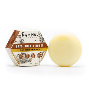 Shampoo and Conditioner Bar - Oat Milk Honey Combination Bar Pack