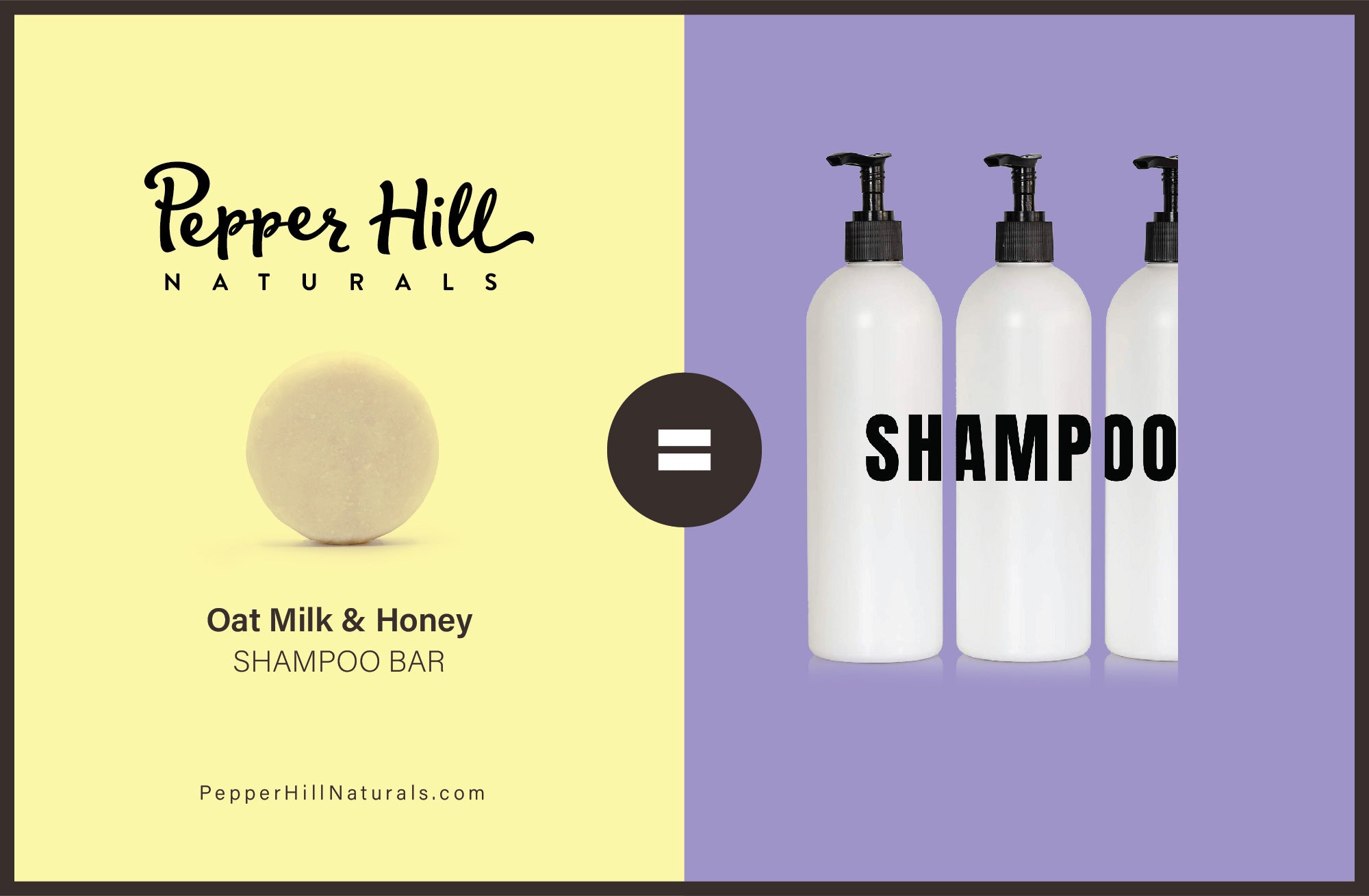 Shampoo and Conditioner Bar - Oat Milk Honey Combination Bar Pack